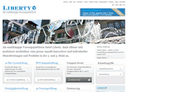 Desktop Screenshot of news.liberty-vorsorge.ch